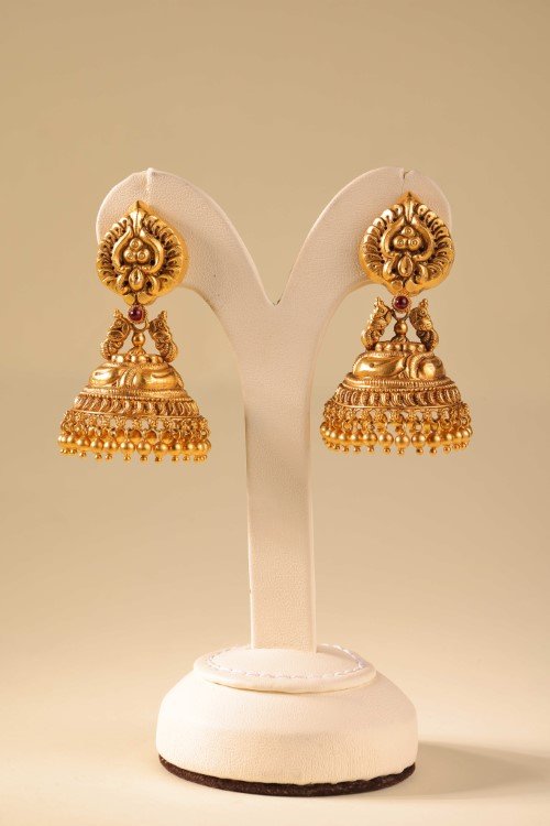Jimky earrings Kerala style